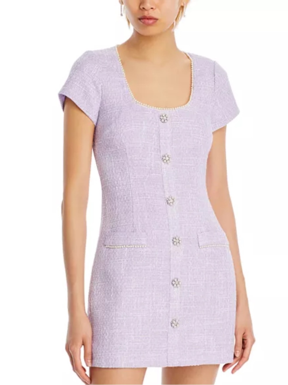 LIKELY Cira beaded Mini Dress